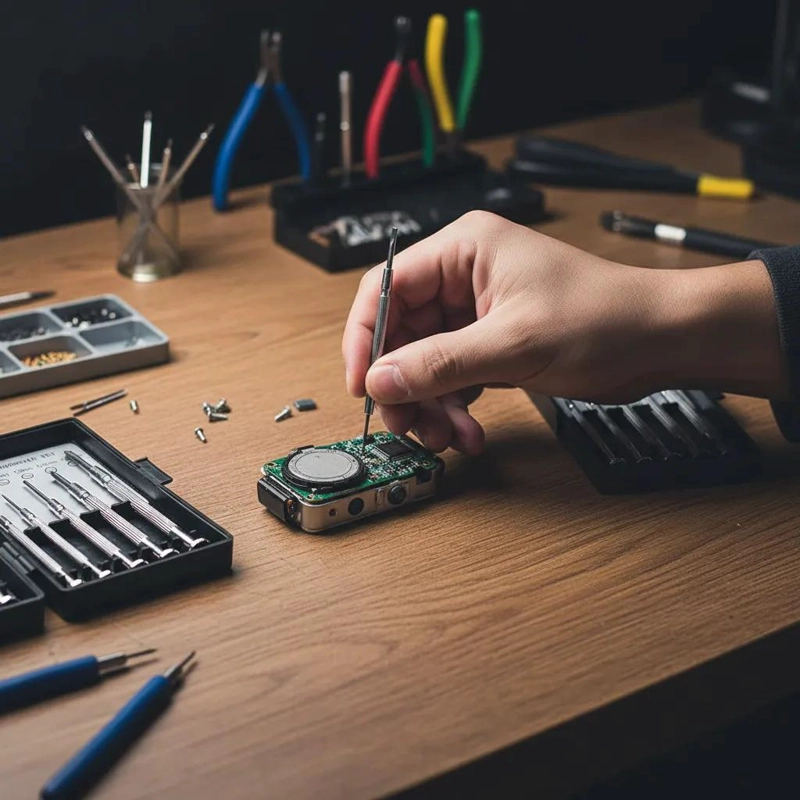JUEGO DE MINI DESTORNILLADORES DE PRECISION 11 PIEZAS PARA REPARACIONES - 8