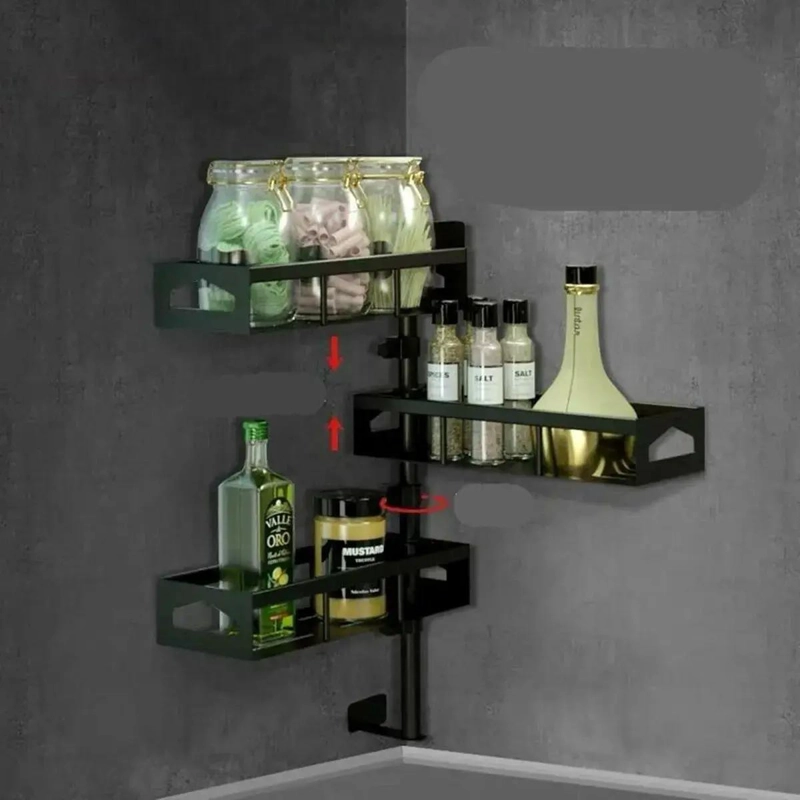 ESTANTE ORGANIZADOR DE COCINA CON TRES NIVELES - 5