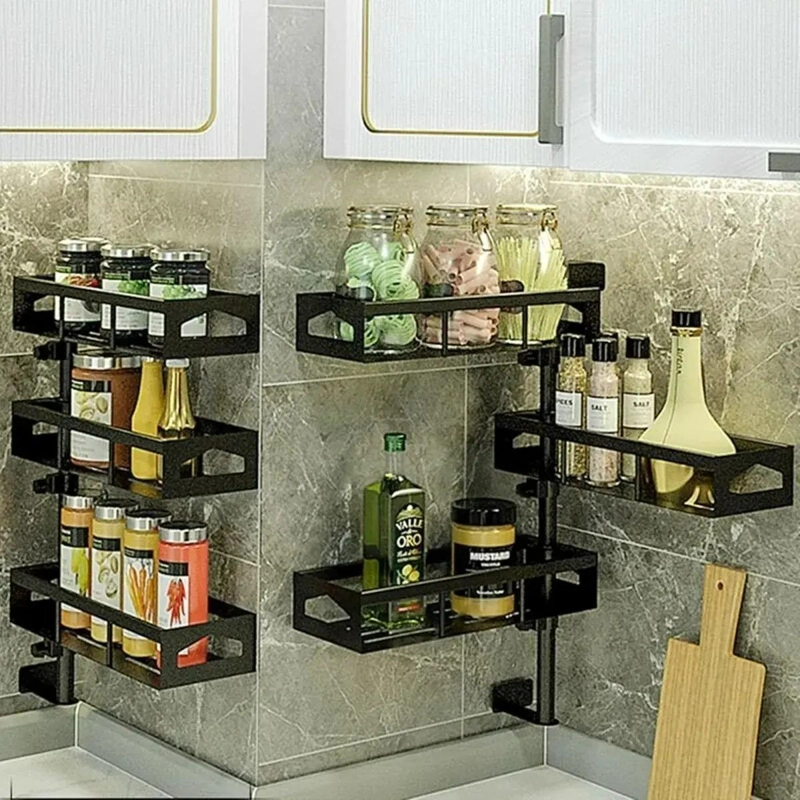ESTANTE ORGANIZADOR DE COCINA CON TRES NIVELES - 6