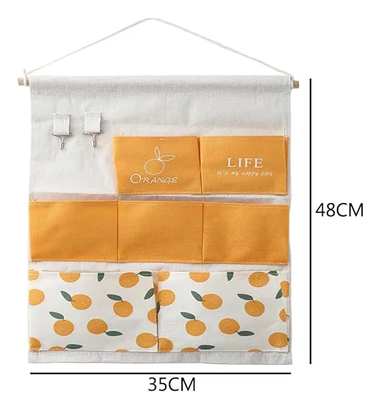 ORGANIZADOR COLGANTE DE PARED CON MULTIPLES BOLSILLOS - 3