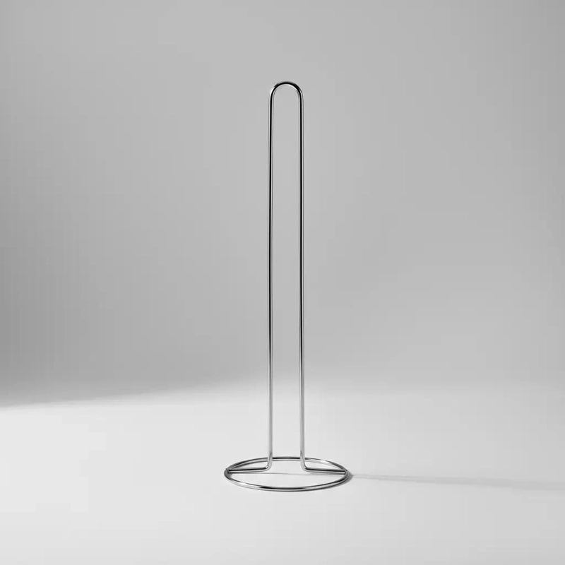 PORTA TOALLIN ROLLO DE MADERA Y BAMBU PARA COCINA - 4