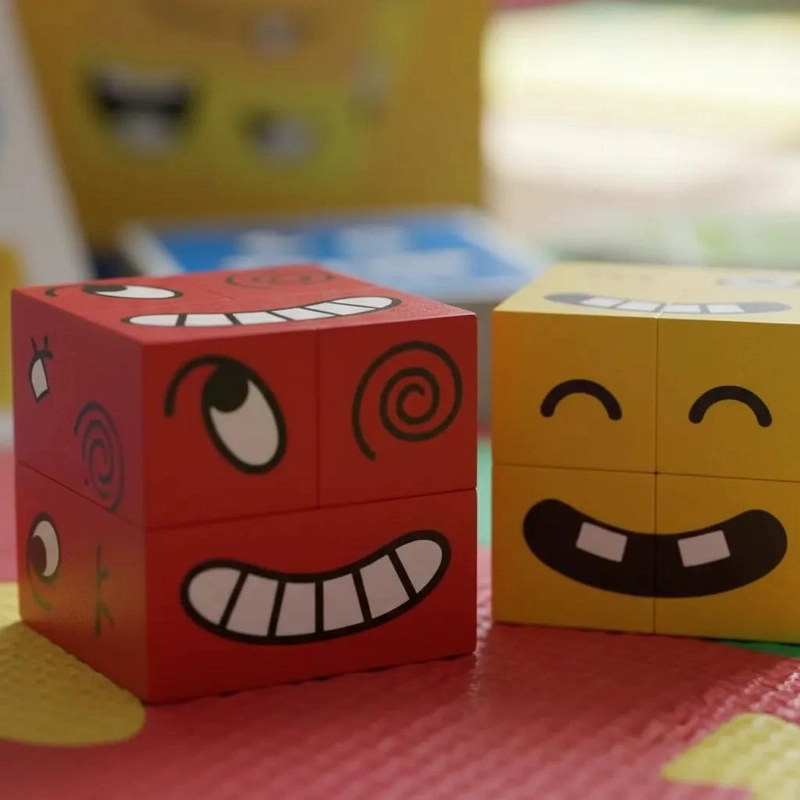 PUZZLE DE EXPRESIONES FACIALES PARA NIÑOS DE 2 A 4 AÑOS - 1