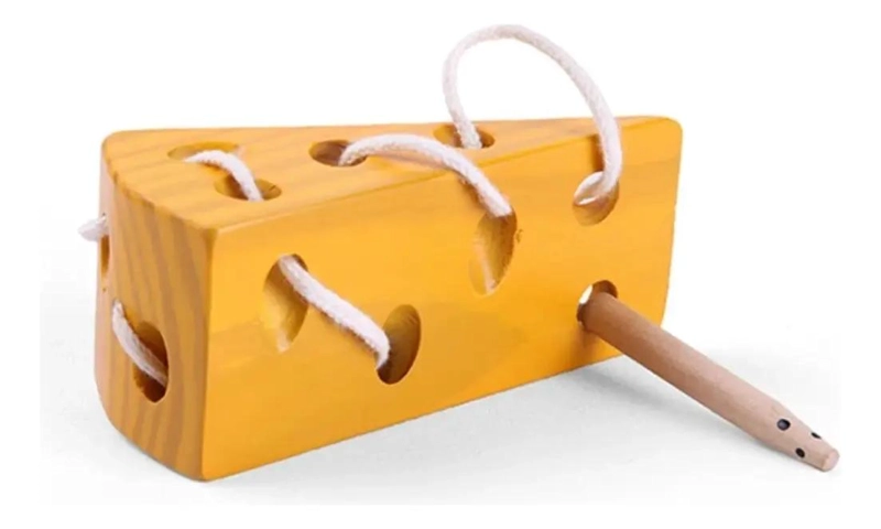 JUGUETES MONTESSORI DE MADERA PARA APRENDIZAJE INFANTIL - 4