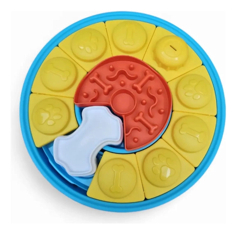 PUZZLE INTERACTIVO AZUL PARA PERROS ESTIMULA LA AGILIDAD MENTAL - 3