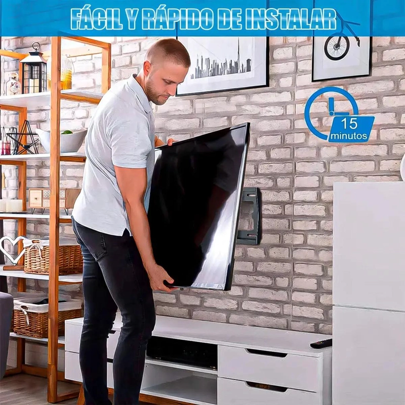 SOPORTE DE PARED PARA TELEVISORES DE 40 A 85 PULGADAS - 6