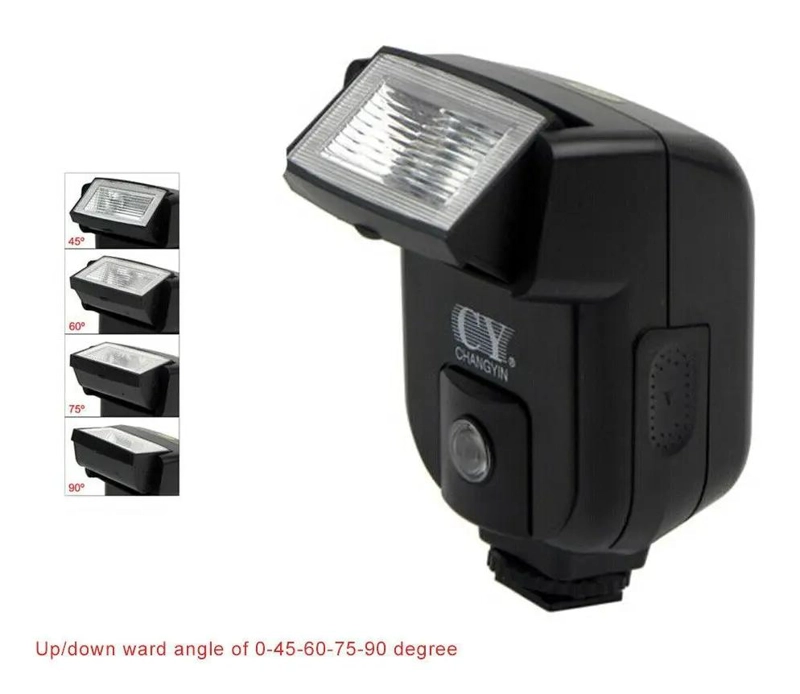 FLASH COMPLEMENTARIO PARA CAMARAS RE FLEX CON LUZ DIRIGIBLE - 5