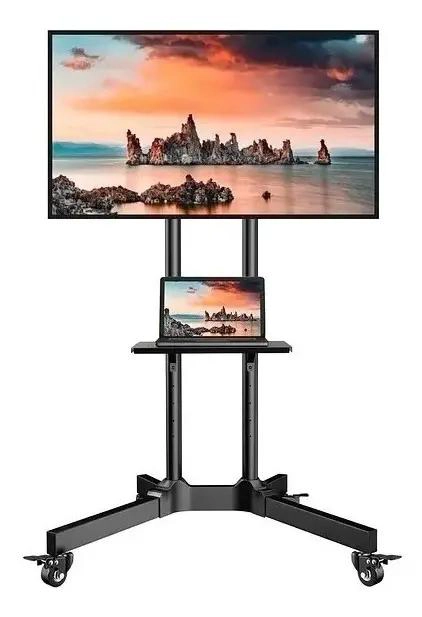 SOPORTE MOVIL PARA TV DE 32 A 70 PULGADAS CON RUEDAS - 1