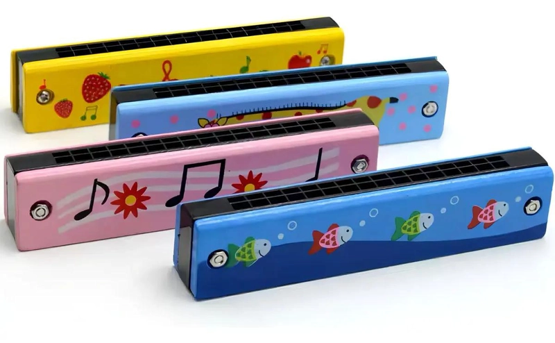 SET DE INSTRUMENTOS MUSICALES DE MADERA PARA NIÑOS - 6