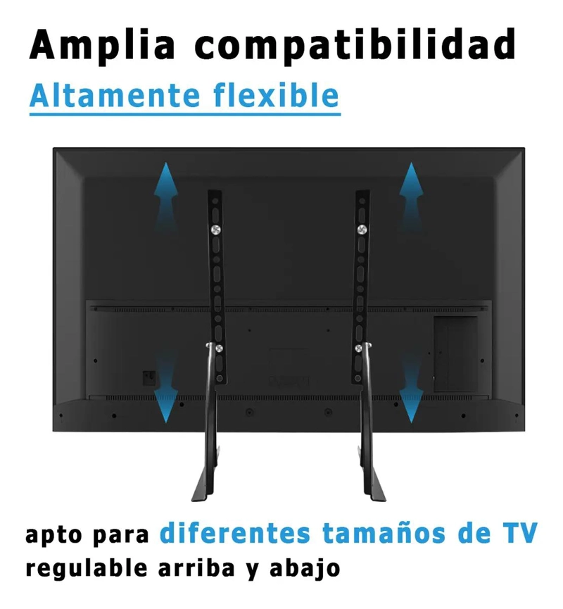 SOPORTE AJUSTABLE PARA TV DE 14 A 42 PULGADAS CON BASE ESTABLE - 6