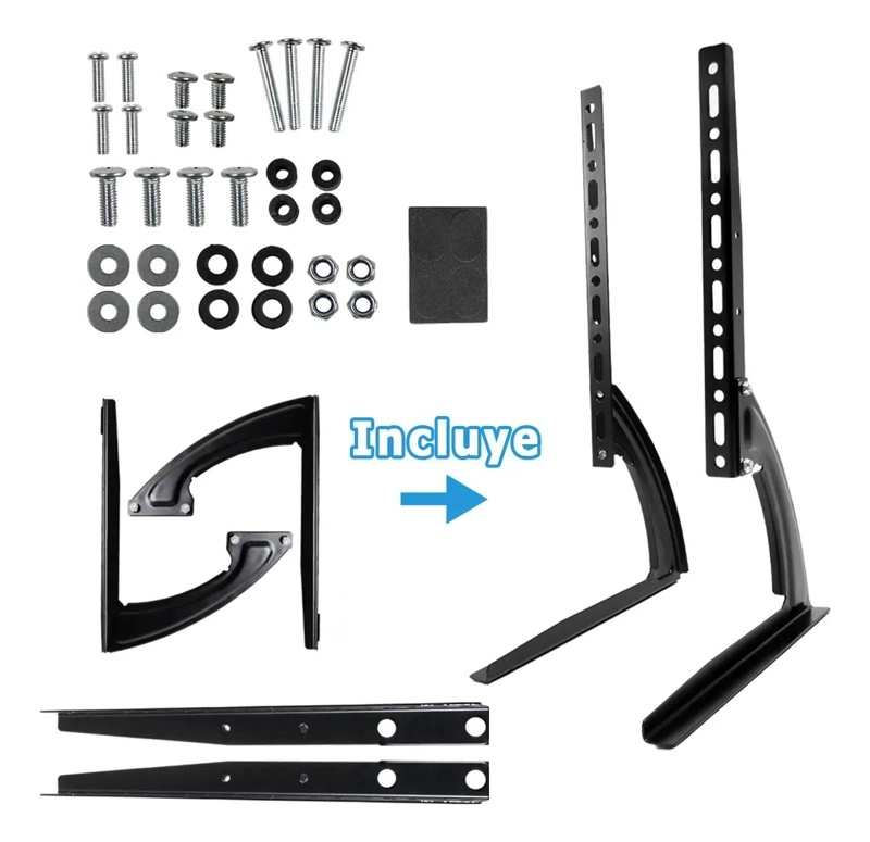 SOPORTE AJUSTABLE PARA TV DE 14 A 42 PULGADAS CON BASE ESTABLE - 7