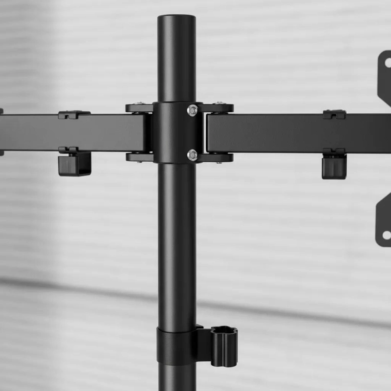 SOPORTE DOBLE ARTICULADO PARA DOS MONITORES DE 14 A 32 PULGADAS - 6