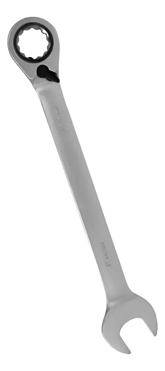 LLAVE DE PUNTA Y CORONA CON CHICHARRA REVERSIBLE 12MM - 1