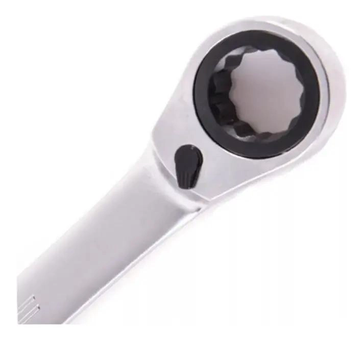 LLAVE DE PUNTA Y CORONA CON CHICHARRA REVERSIBLE 12MM - 3