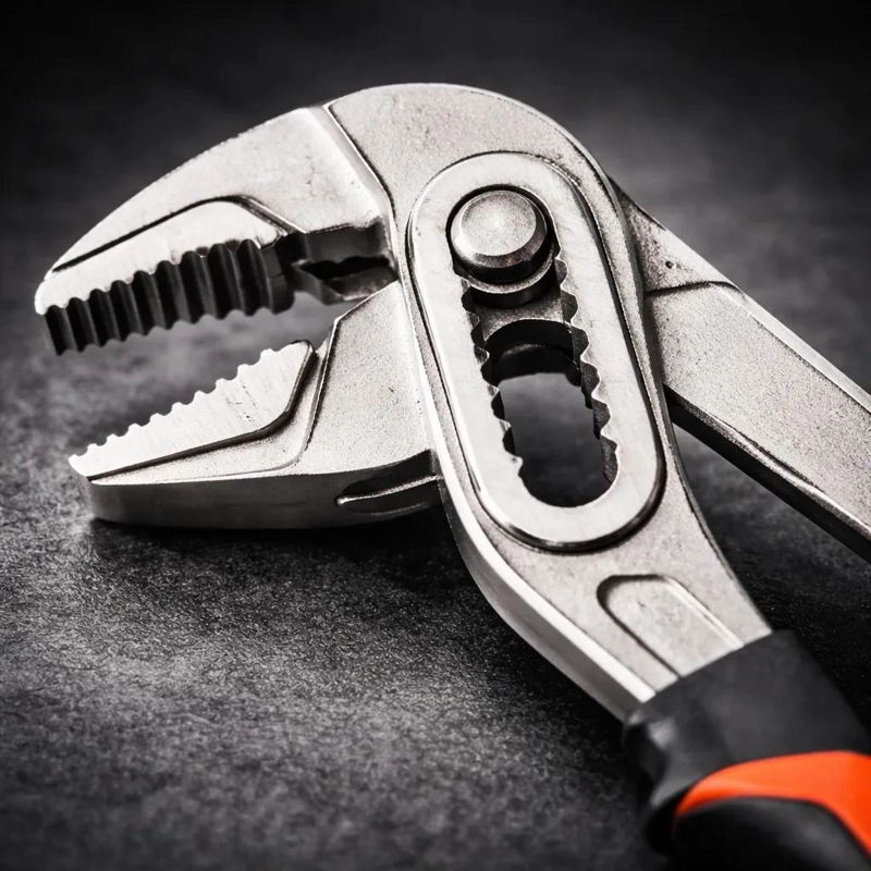 LLAVE BOMBA PROFESIONAL DE ACERO FORJADO Y MANGO ERGONOMICO - 5
