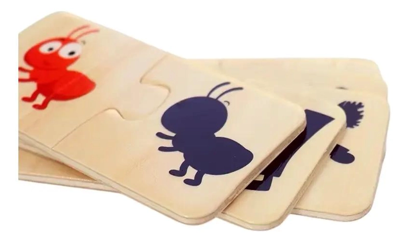 JUEGO MONTESSORI DE FIGURAS EN SOMBRAS PARA NIÑOS - 4