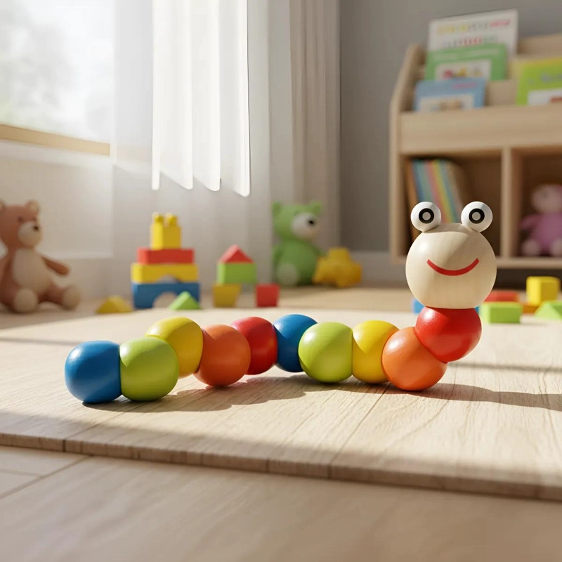 PACK DE 5 JUGUETES DIDACTICOS DE MADERA PARA APRENDER - 6