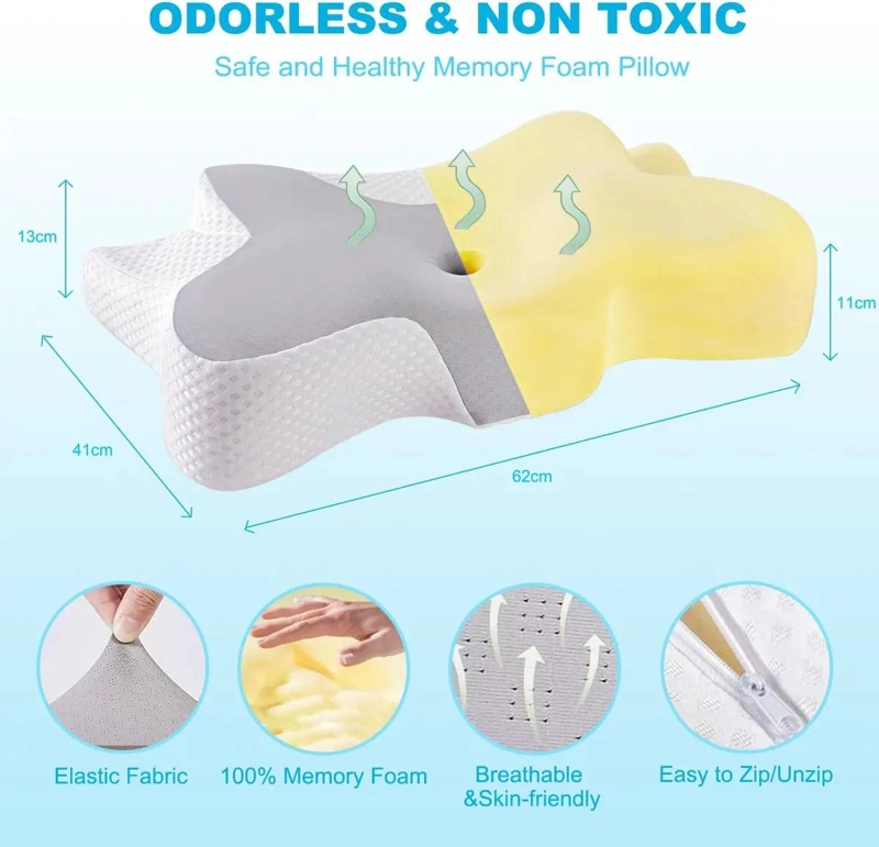 ALMOHADA ORTOPE DICA CERVICAL CON ESPUMA VISCOELASTICA DE ALTA DENSIDAD - 6
