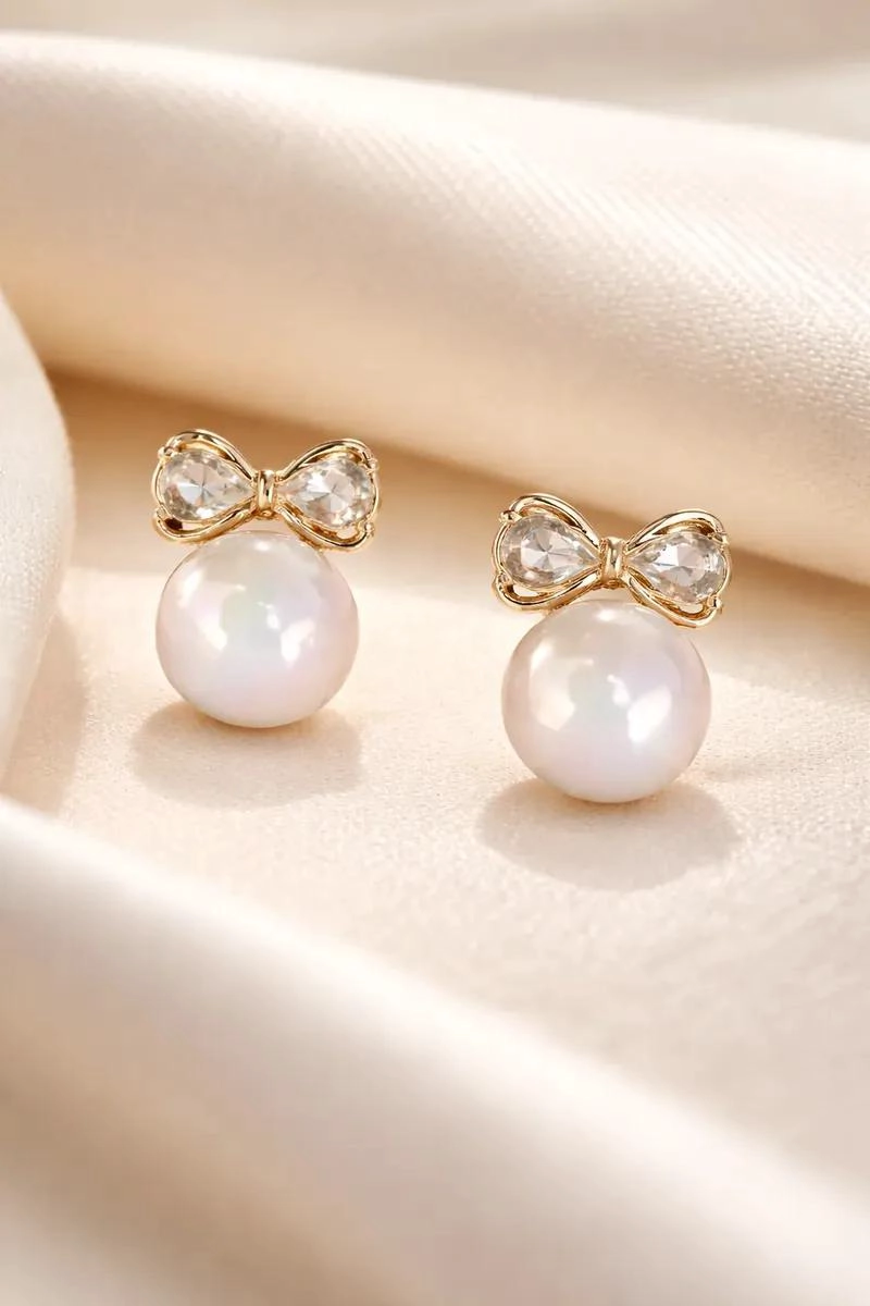 AROS PENDIENTES TORNASOL CON CAJA DE REGALO ELEGANTE - 1
