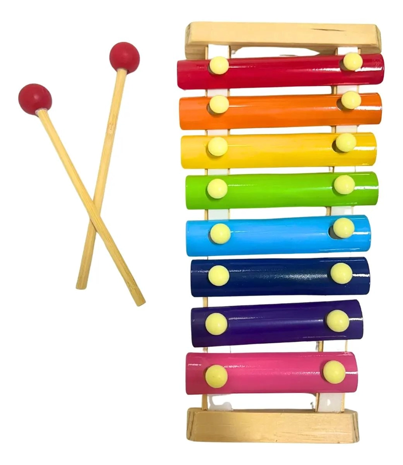 SET DE 10 JUGUETES DIDACTICOS DE MADERA PARA APRENDIZAJE INFANTIL - 6