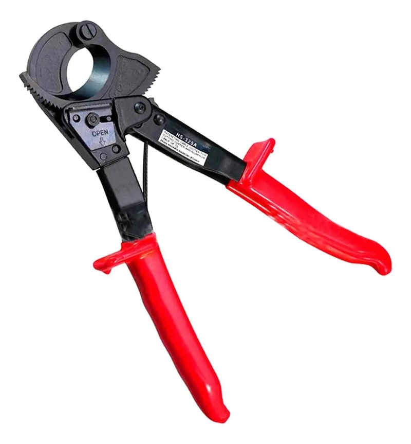 CORTA CABLE TRINQUETE 240MM2 ROJO - 2