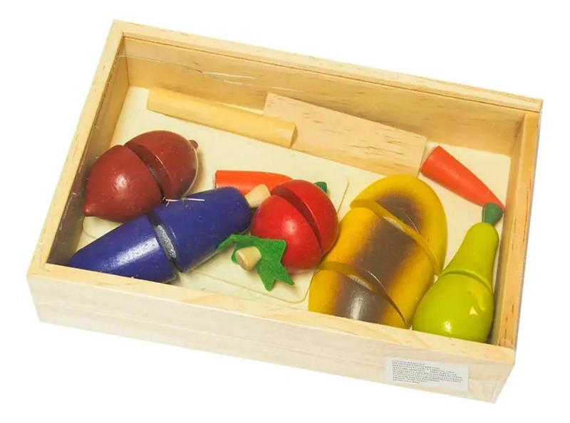 JUGUETE DIDACTICO DE CORTE DE FRUTAS PARA NIÑOS - 2
