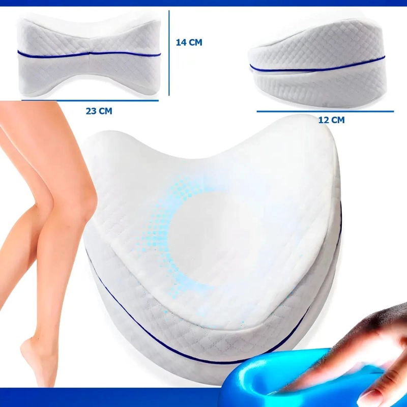 PACK ALMOHADA ORTOPE DICA Y COJIN PARA PIERNAS VISCOELASTICO - 10