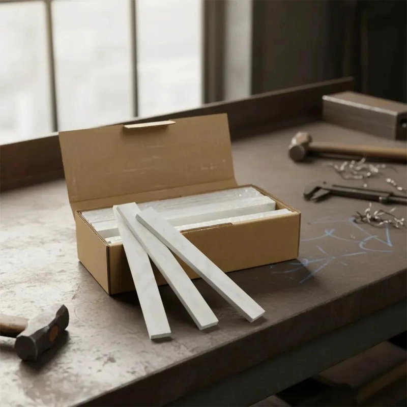 CAJA DE 30 TIZAS PARA MARCAR METALES Y FIERRO - 4