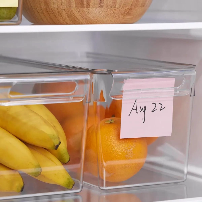 CAJA ORGANIZADORA TRANSPARENTE PARA REFRIGERADOR 32CM - 5