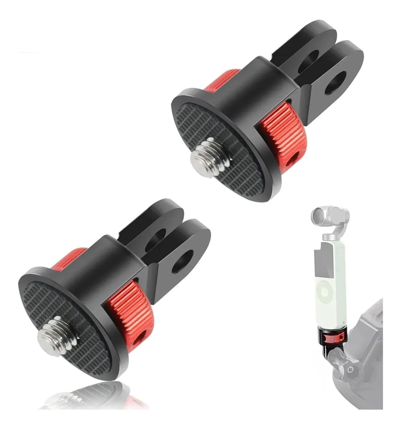 ADAPTADOR DE TRIPODE GIRATORIO 360° PARA CAMARAS DEPORTIVAS - 1