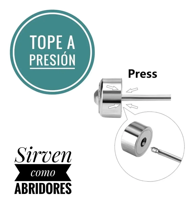 AROS DE ACERO QUIRURGICO EN FORMA DE CORAZON PARA MUJERES - 3