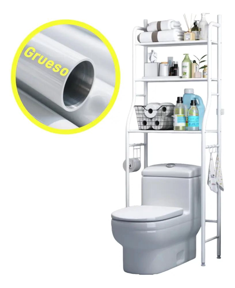 ORGANIZADOR DE DUCHA DE 3 NIVELES CON DISEÑO MODERNO - 8