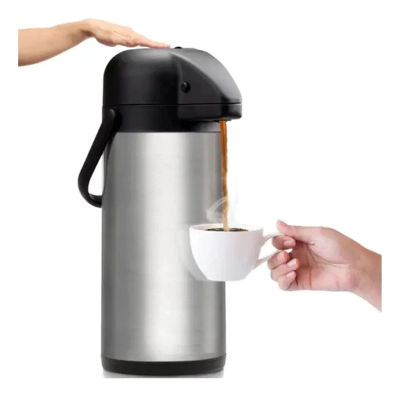 TERMO SIFON GRANDE 1.9 LITROS PARA BEBIDAS CALIENTES Y FRIAS - 6