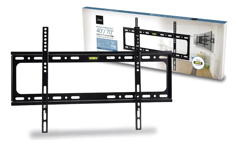 SOPORTE FIJO PARA TV DE 40 A 70 PULGADAS EN COLOR NEGRO - 3