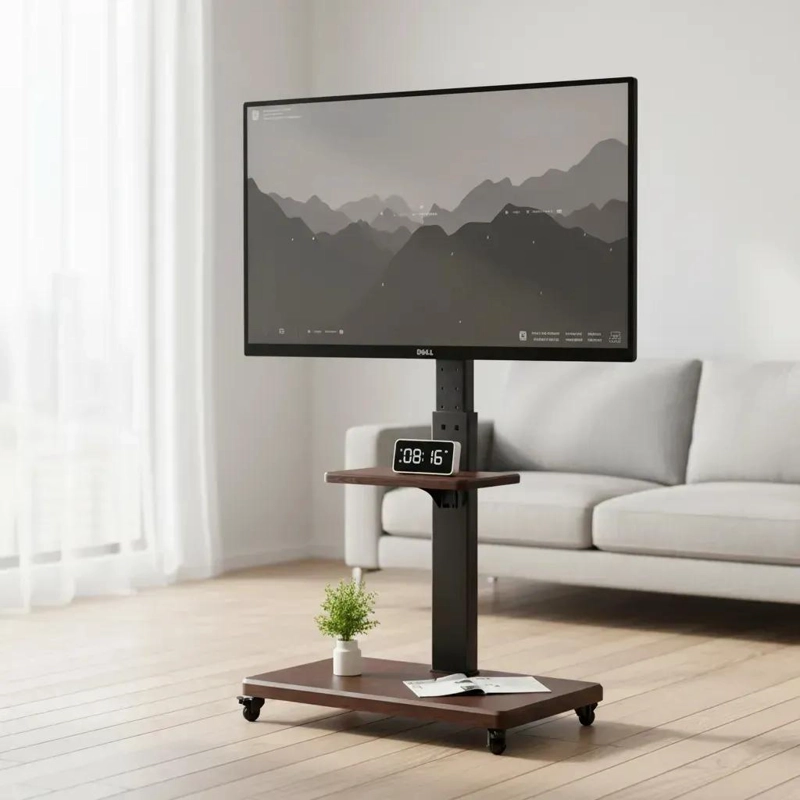 SOPORTE MOVIL PARA TV CON RUEDAS PARA PANTALLAS DE 32 A 70 PULGADAS - 2