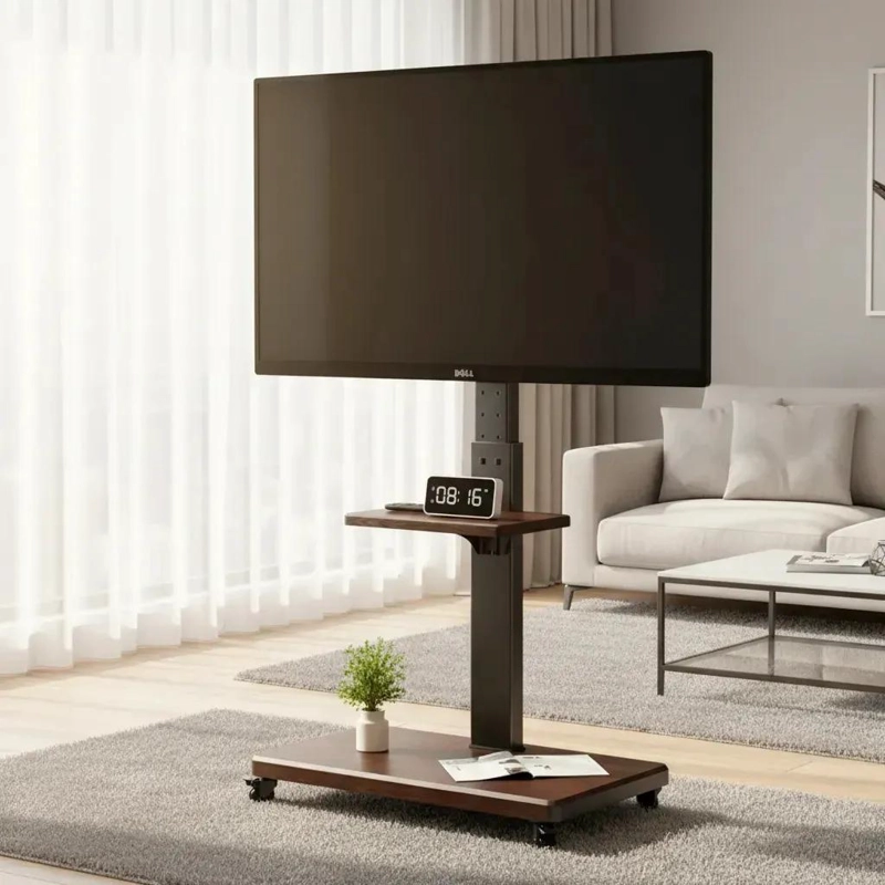 SOPORTE MOVIL PARA TV CON RUEDAS PARA PANTALLAS DE 32 A 70 PULGADAS - 5