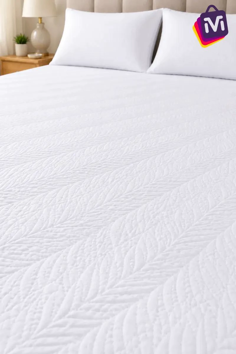 PROTECTOR DE COLCHON IMPERMEABLE Y SUAVE PARA HOGAR - 8