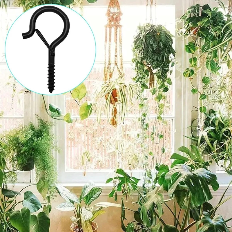 20 GANCHOS DE PARED PARA COLGAR PLANTAS Y DECORACIONES - 8