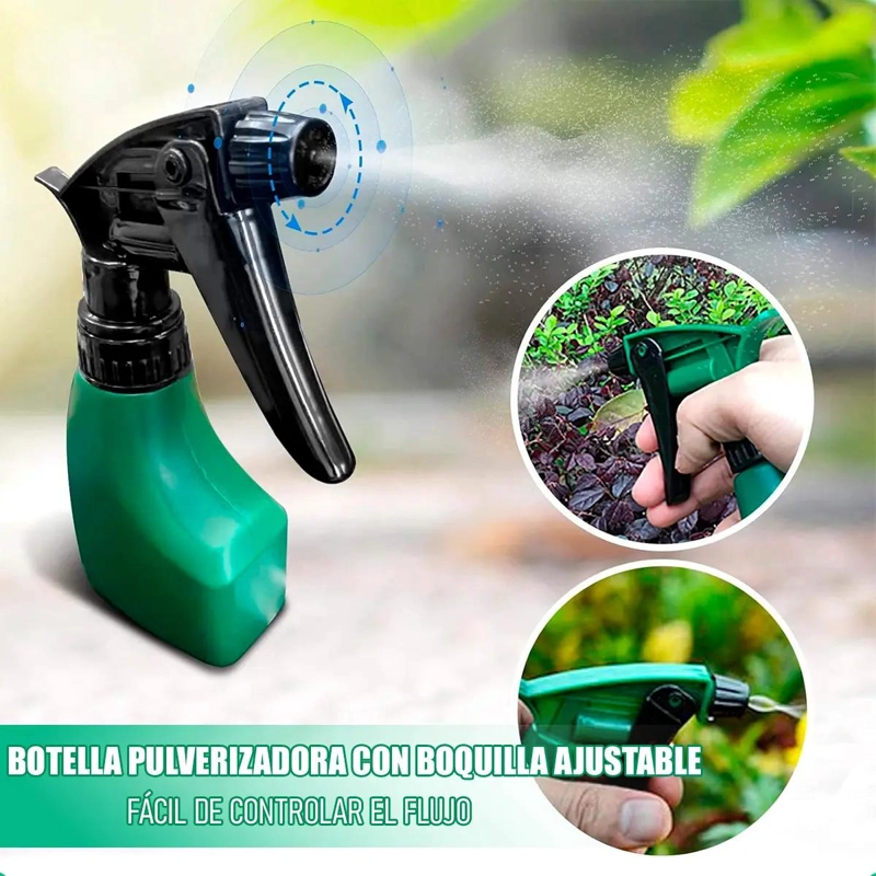 KIT DE JARDINERIA 10 PIEZAS CON TIJERA Y RASTRILLO - 4
