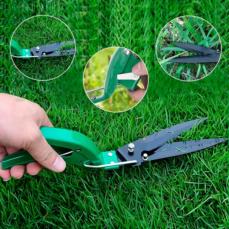KIT DE JARDINERIA 10 PIEZAS CON TIJERA Y RASTRILLO - 9