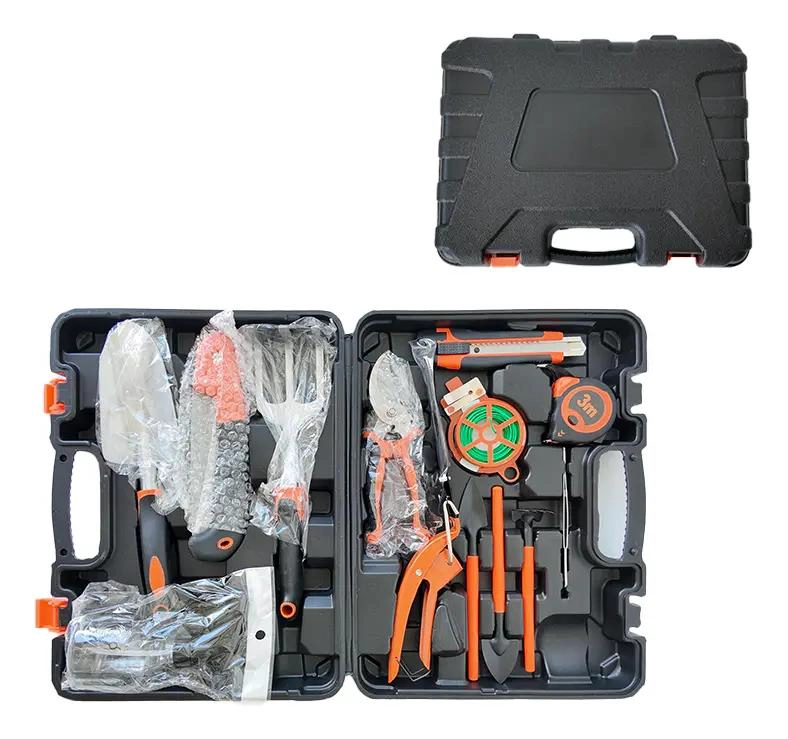 SET DE 14 HERRAMIENTAS DE JARDIN EN MALETIN - 1