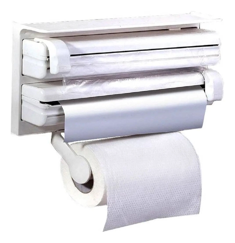 DISPENSADOR TRIPLE EMPOTRABLE PARA PAPEL DE COCINA - 4