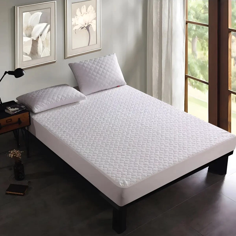 CUBRE COLCHON IMPERMEABLE 1 PLAZA 90X200 CM CON ALGODON - 1