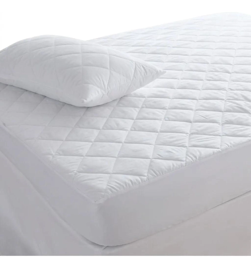 PROTECTOR DE COLCHON IMPERMEABLE KING CON FUNDAS DE ALMOHADA - 1
