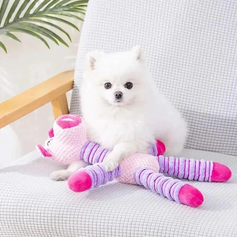 JUGUETE DE PELUCHE INTERACTIVO PARA MASCOTAS PACK DE 3 - 3