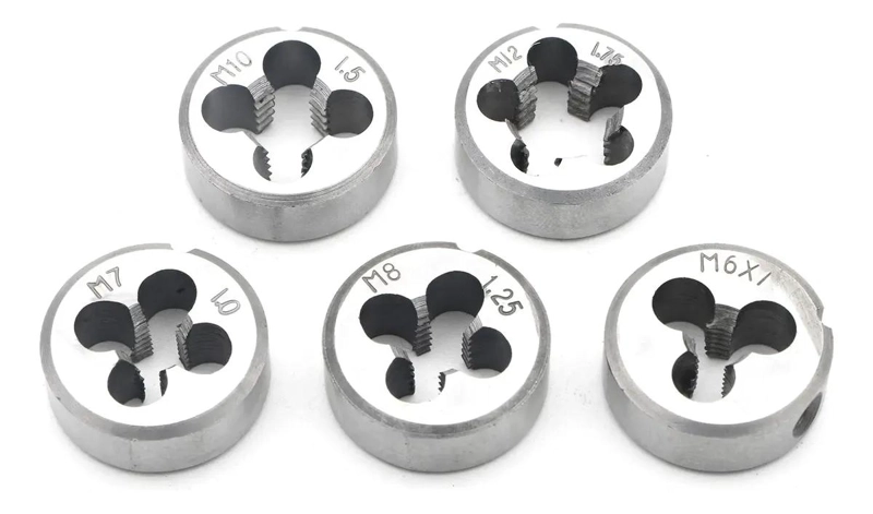 SET DE TERRAJAS MACHO Y HEMBRA 12 PIEZAS PARA BRICOLAJE - 7