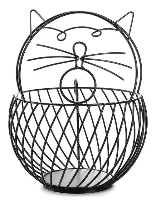 ORGANIZADOR DE CAPSULAS DE CAFE  EN FORMA DE GATO - 1