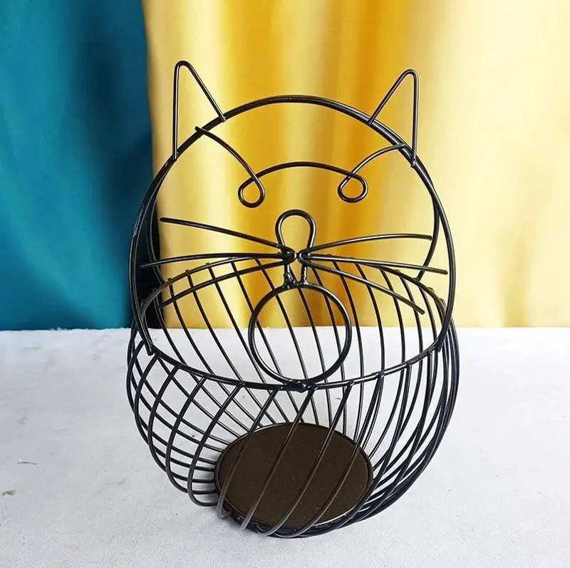 ORGANIZADOR DE CAPSULAS DE CAFE  EN FORMA DE GATO - 2