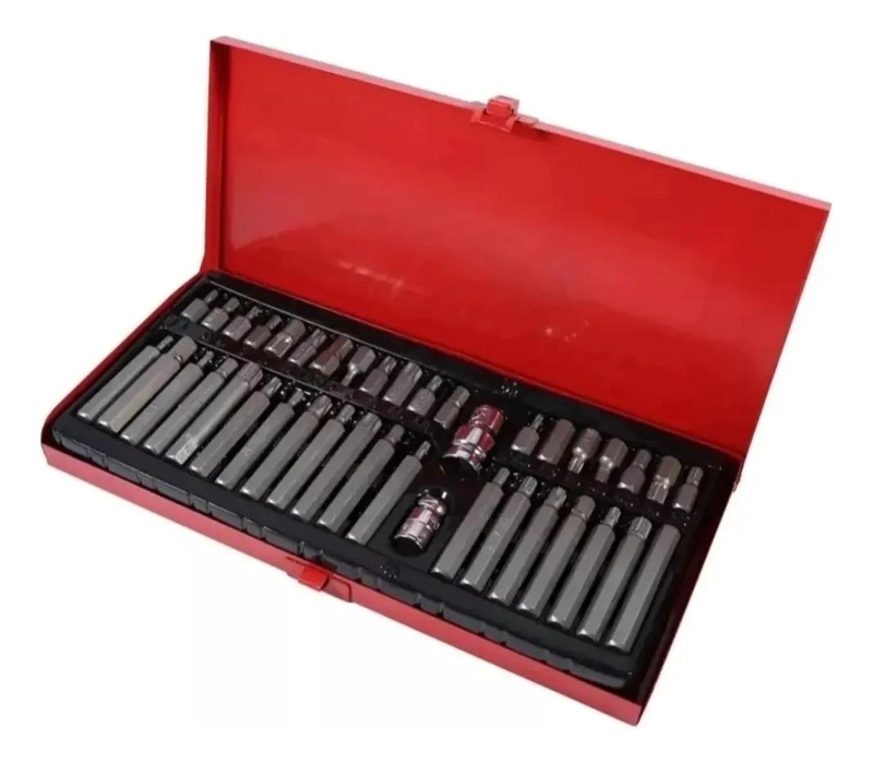 KIT DE PUNTAS HEXAGONALES Y TORX DE 40 PIEZAS - 2