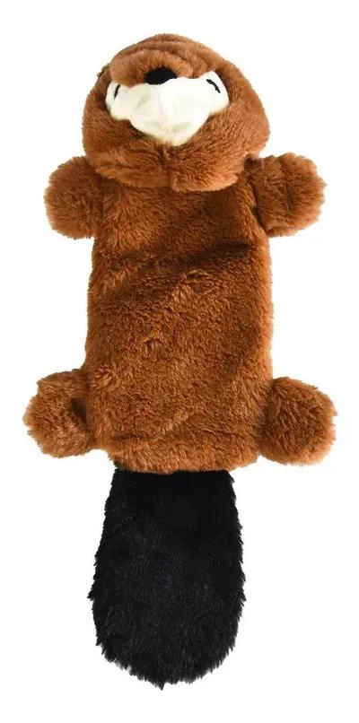 JUGUETE PLUSH ARDILLA PARA PERROS PEQUEÑOS Y MEDIANOS - 1