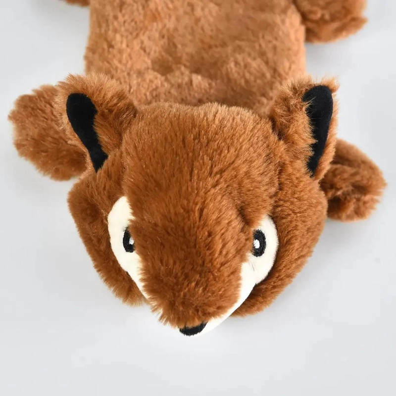 JUGUETE PLUSH ARDILLA PARA PERROS PEQUEÑOS Y MEDIANOS - 3